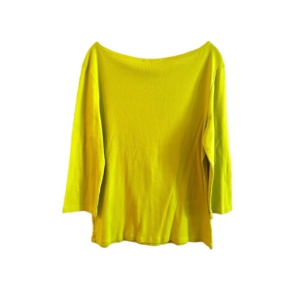 JONES NEW YORK SIGNATURE, WOMENS, 3/4 SLEEVE, BOATNECK TOP. SIZE XL - Picture 3 of 5